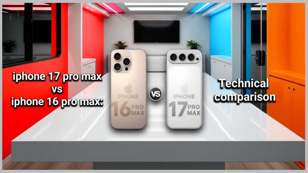 iPhone 17 Pro Max vs iPhone 16 Pro Max Technical Comparison