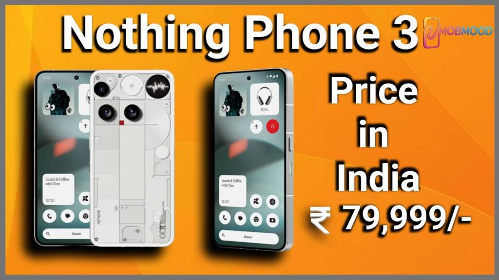 Nothing Phone 3 Price in India (with LIVE Flipkart Tracker)